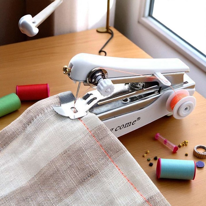대환장 수동 휴대미니재봉기 주택 간이재봉기