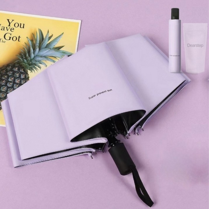 린플 초경량 암막 우산 양우산 3단 우양산 미니 양산