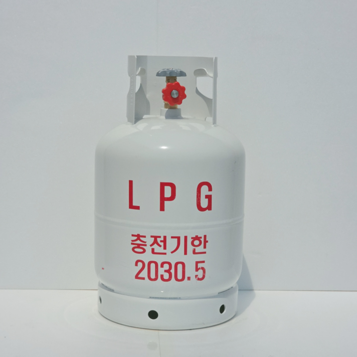 10kgLPG가스통 캠핑용 휴대용 가스용기 [2030.05]