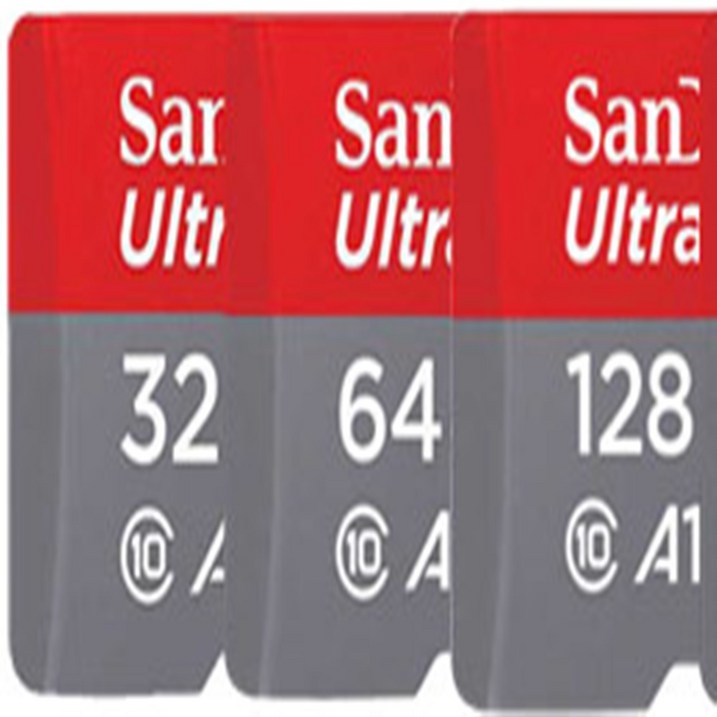 샌디스크 MICRO SD카드 32GB 64GB 128GB 블랙박스 TF 외장 메모리카드 QUA4 QUAB, QUA4 QUAB32GB