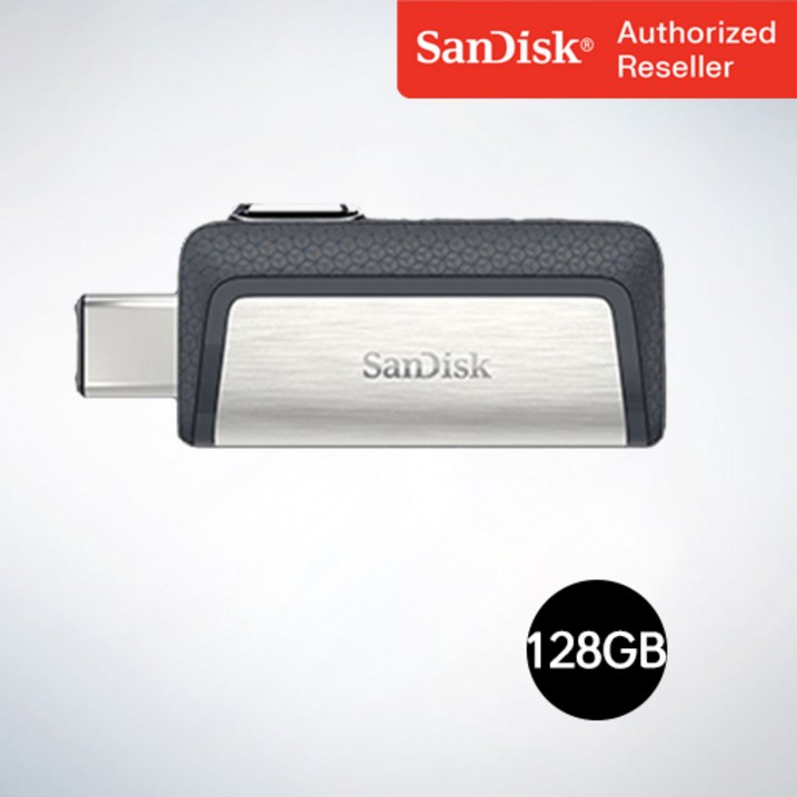 샌디스크 USB 메모리 Ultra Dual 울트라듀얼 OTG TypeC USB 3.1 SDDDC2 128GB
