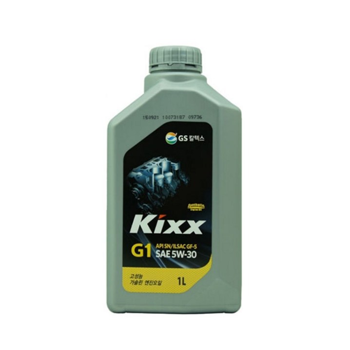 어바인 Kixx G1 가솔린 엔진오일 1L, 5W30, 1개