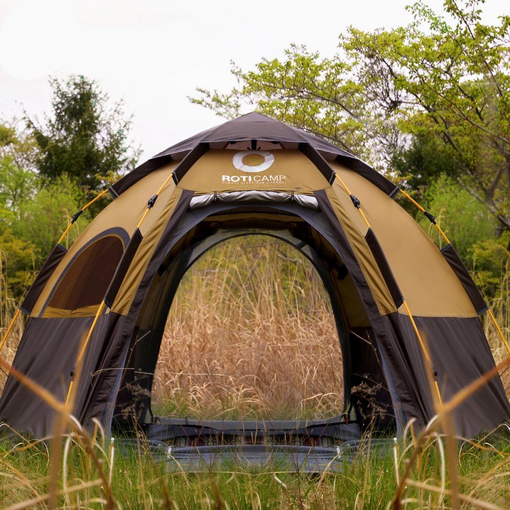 로티캠프 육각 원터치 텐트 창문용