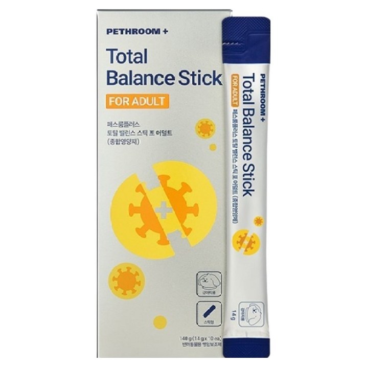 페스룸 강아지 플러스 토탈 밸런스 스틱 포 종합영양제 10p