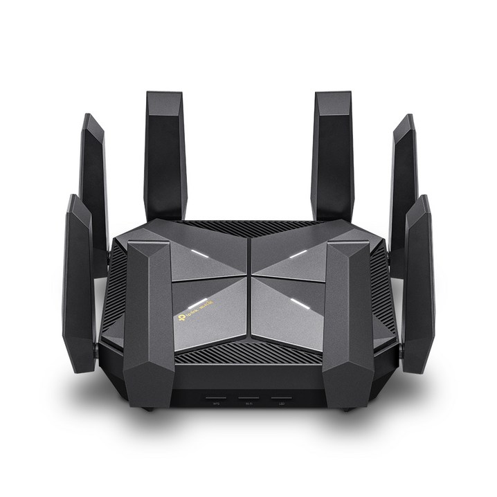 티피링크 AXE16000 쿼드 밴드 16 스트림 WiFi 6E 공유기 2 x 10G 포트 지원, Archer AXE300