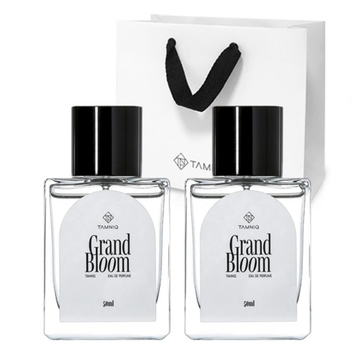 탐니크 오드퍼퓸 그랑 블룸 2p 쇼핑백, 50ml, 2개