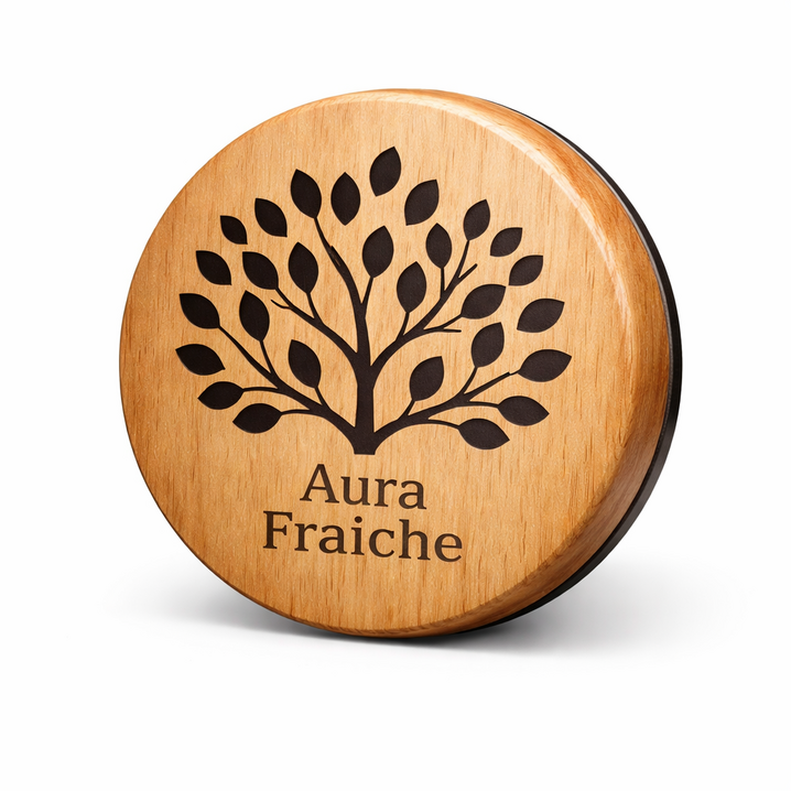 오라프레쉬 천연나무 차량용 송풍구 클립 방향제