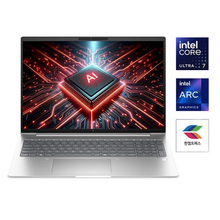 HP 엘리트북 660 G11 902F9AV U7165H 32GB 1TB 400Nit Win11 Pro AI 노트북, 엘리트북 660 G11 902F9AV, WIN11 Pro, 32GB, 2TB, 실버
