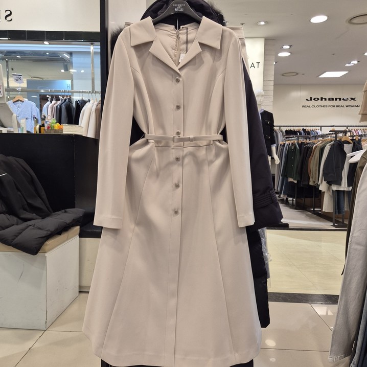쉬즈미스   품절임박이가격 실화봄봄 신상품  핫한 초대박특가지금 입으면 너무 예쁜 깔끔 슬림 밸트 원피스