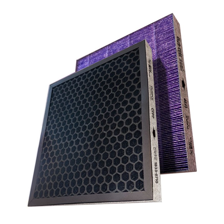 필터포유 첨착 활성탄 퍼플 자동차 에어컨 필터, CFPP014, 1개