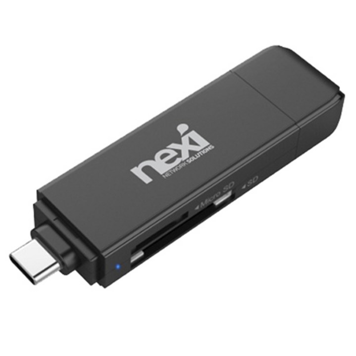 넥시 USB3.1/3.0 OTG 카드리더기 마이크로 SD 카드 NX-U3130CR NX610 5