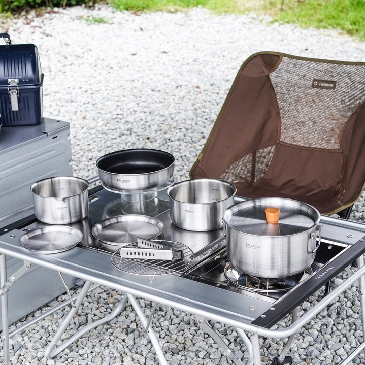 벨락 멀티팟 핸즈프리 코펠 세트, 혼합색상, 1세트