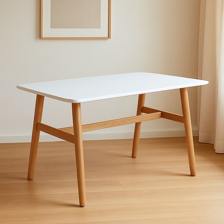 가구느낌 해피테이블 인테리어 식탁 1200 x 600 x 750 mm
