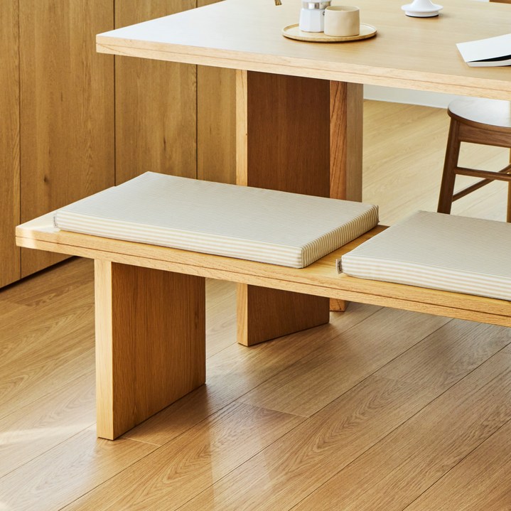 한샘 샘키즈 벤치 고밀도폼 방석 600