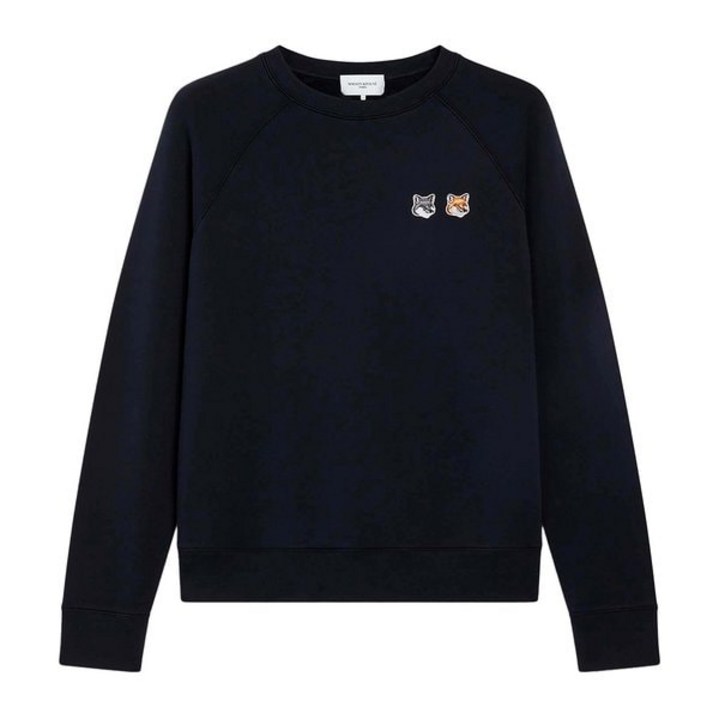 백화점출고 메종키츠네 더블 폭스 패치 맨투맨 FM00358KM2 P195