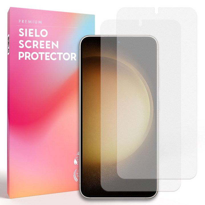 씨엘로 갤럭시S25 지문방지 종이질감 무광 액정보호필름, 2개입