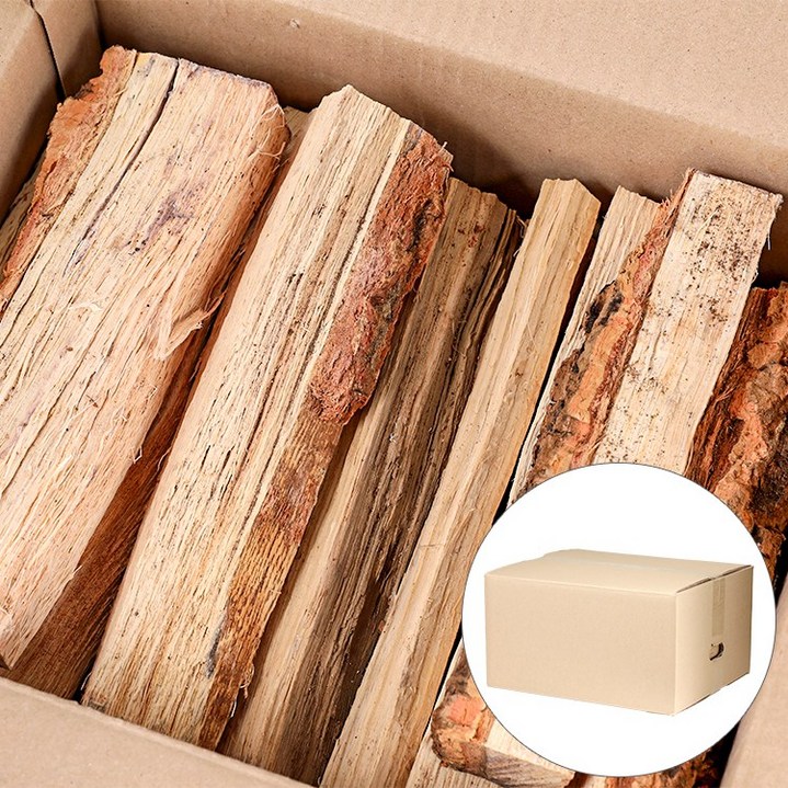 포스타 캠핑 국산 참나무 장작 불쏘시개 불멍 10KG, 1개, 10kg