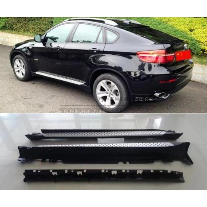 사이드스텝 bmw e71 f16 x6 20082019 용 고품질 알루미늄 합금 바 사이드스텝 bmw e71 f16 x6 20082019 용 고품질 알루미늄 합금 바