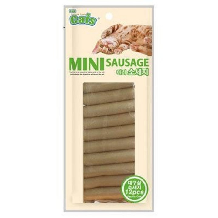 더캣츠 미니 소세지 고양이 소세지 간식, 1개