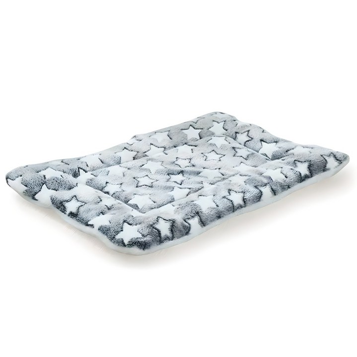 믹스MICS 반려동물 플란넬 소프트 벨벳 사각 강아지 고양이 쿠션 매트 방석 강아지 고양이 애견 애묘 매트