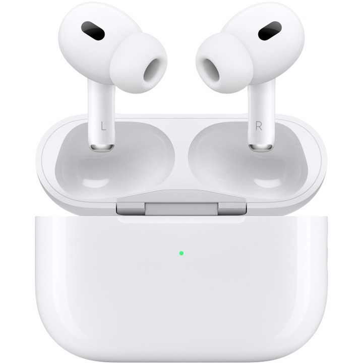 가전디지털 Apple 2023 에어팟 프로 2세대 USB-C 블루투스 이어폰, 화이트, MTJV3KH/A