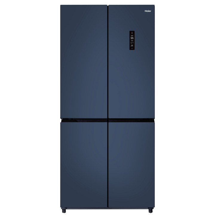 대형냉장고 하이얼 양문형냉장고 방문설치, 베리 블루, HRS445MNB
