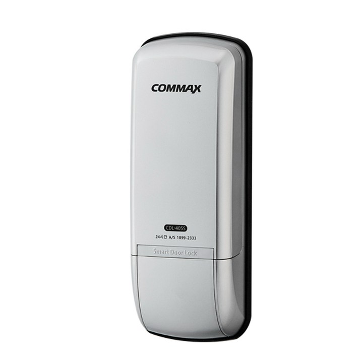 COMMAX 스마트 도어락 실버 보조키 CDL-405S, CDL-405S