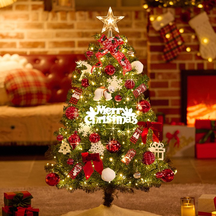 홍트리 크리스마스트리 LED 전구 장식 풀세트