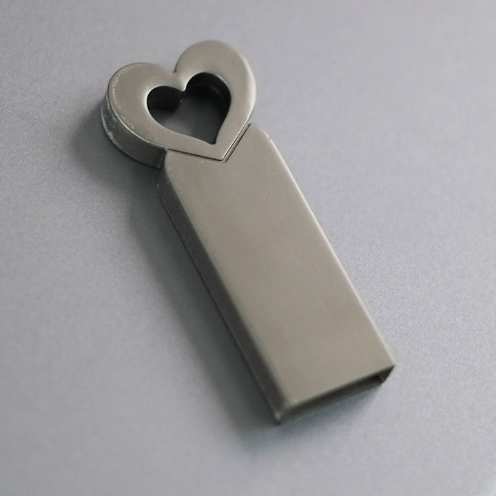 귀여운 메탈 USB 메모리 각인 단체 선물 L10 블랙, 1개, 64GB