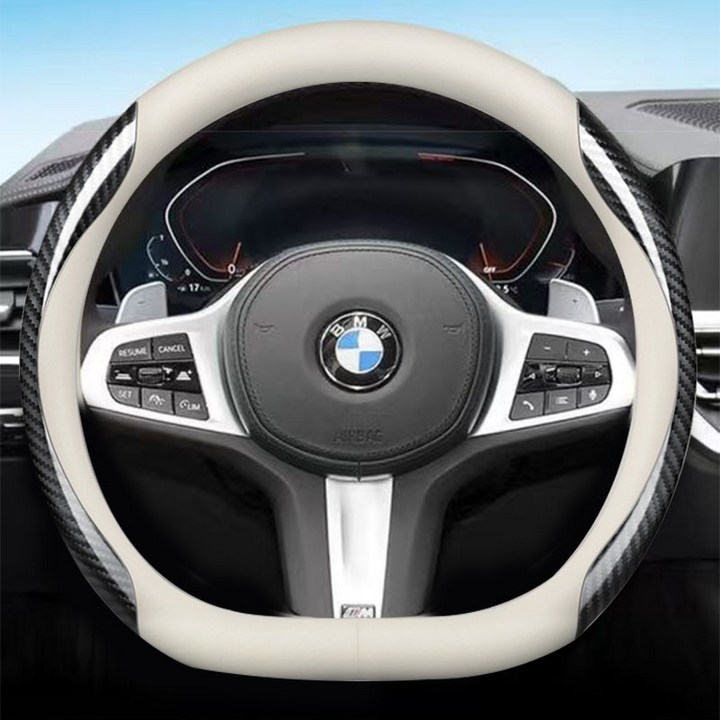BMW 전차종 호환 프리미엄 나파 가죽 카본 핸들커버 BMW 전차종 호환 프리미엄 나파 가죽 카본 핸들커버
