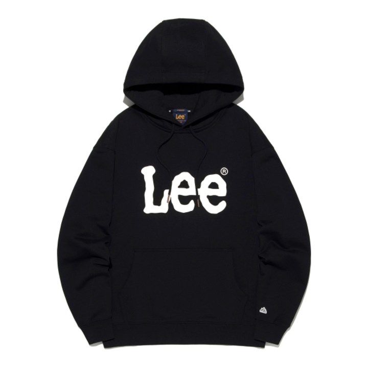 리 LEE 빅 트위치 로고 후드 티셔츠 블랙 LE2503HD01BK 320777