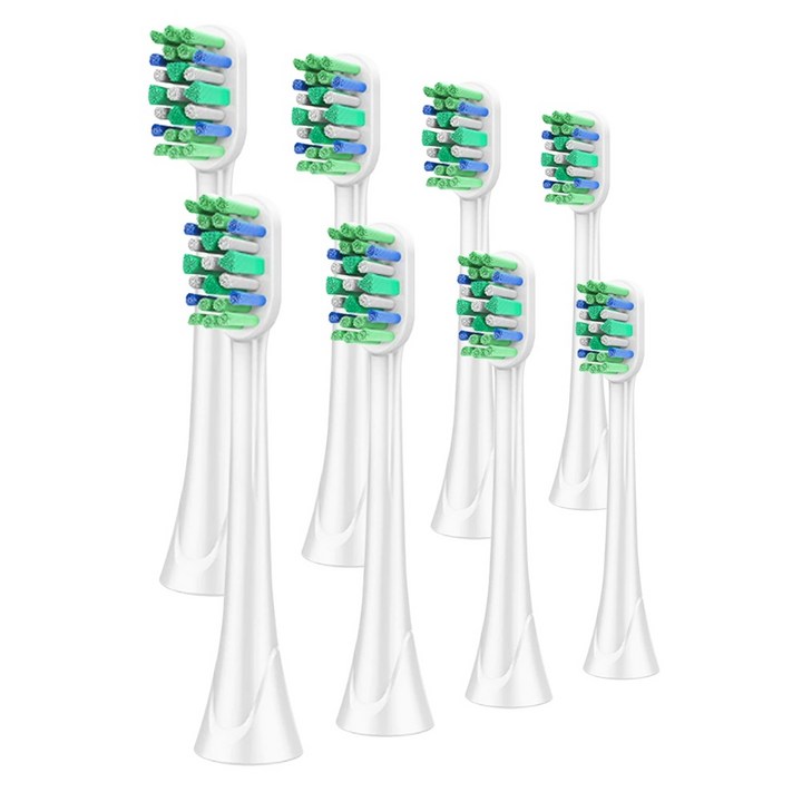 필립스 소닉케어 호환 전동 칫솔모 리필모, 2세트, 고급형 칫솔모 4개