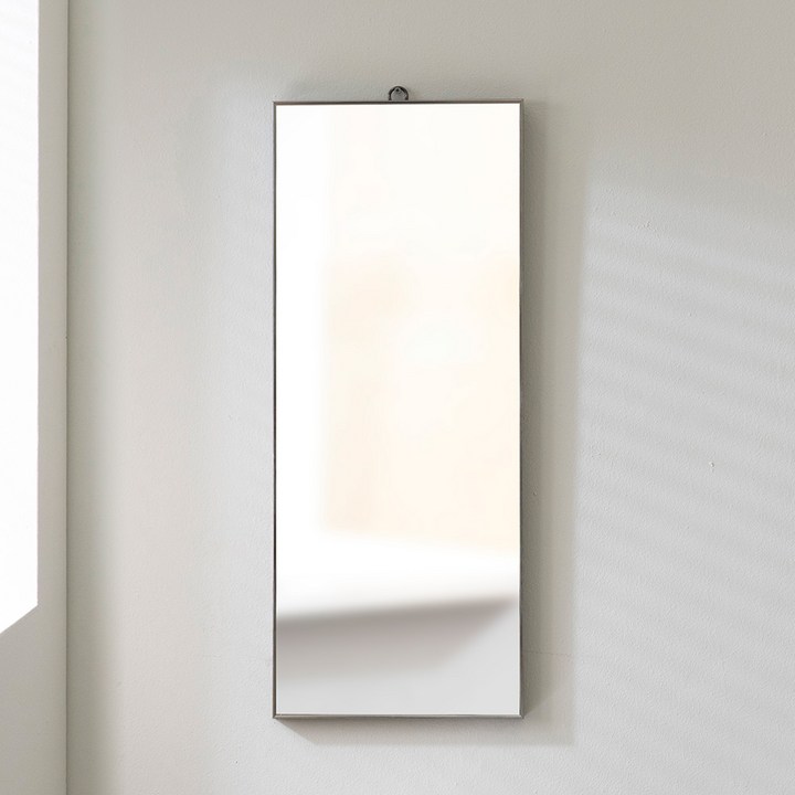 예쁜거울 [왜곡없는미친거울+3천원할인] 파로마 리얼 벽걸이거울 (대) 노프레임거울 튼튼한거울, 블랙