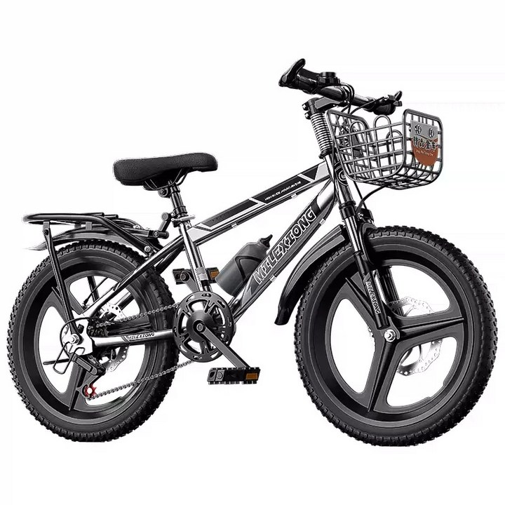 입문자전거 MTB 1단 자전거 초등학생 중학생 주니어자전거 18 20 22인치, 1개, 150cm, 블루 싱글 스피드 22인치