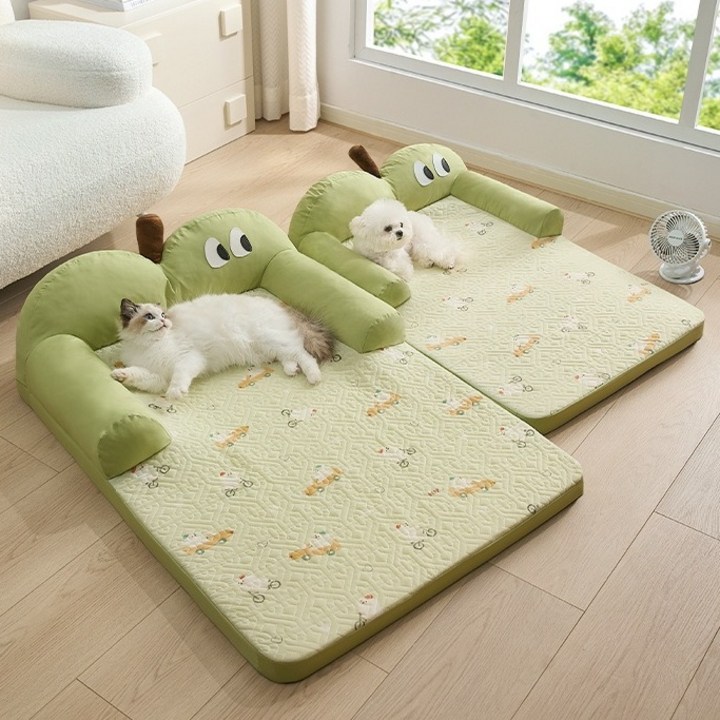 Arsjuo 강아지 쿠션 침대 커버분리 고양이 방석 쇼파