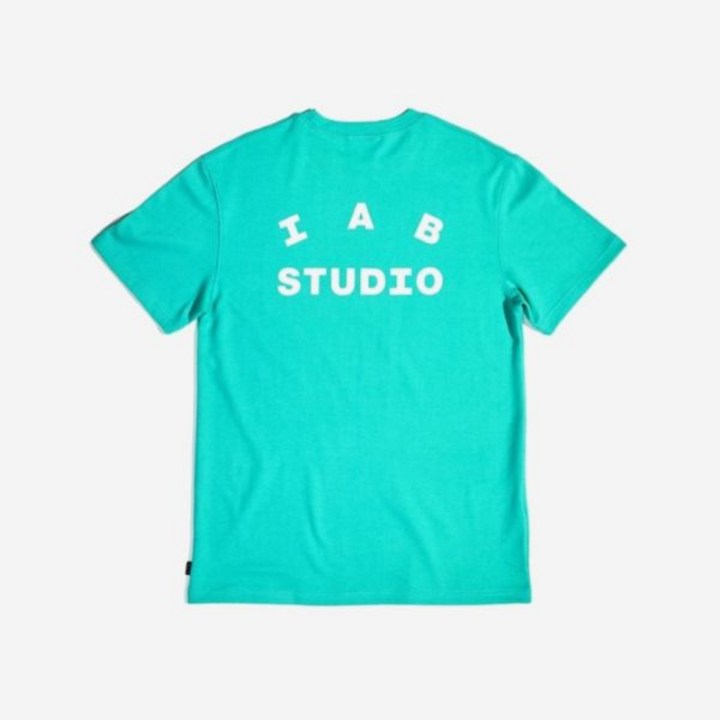 iab studio 반팔 아이앱 스튜디오 티셔츠 아쿠아 그린 IAB Studio TShirt Aqua Green