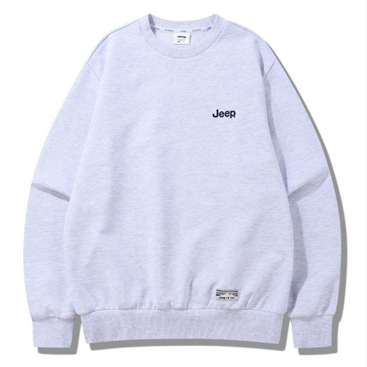 지프 JEEP 스몰로고 남녀공용 오버핏 맨투맨