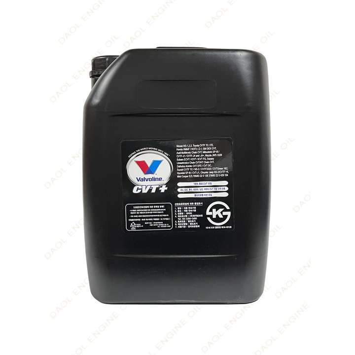 발보린 CVT PLUS 18L, 르노삼성/혼다/토요타용, 롱라이프형, 100%합성미션오일, 1개, 발보린 CVT 18L