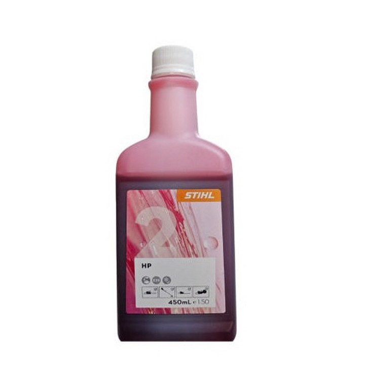 스틸STIHL 독일 정품 2행정 엔진오일 450ml, 2싸이클 예초기 엔진톱 전용 윤활유