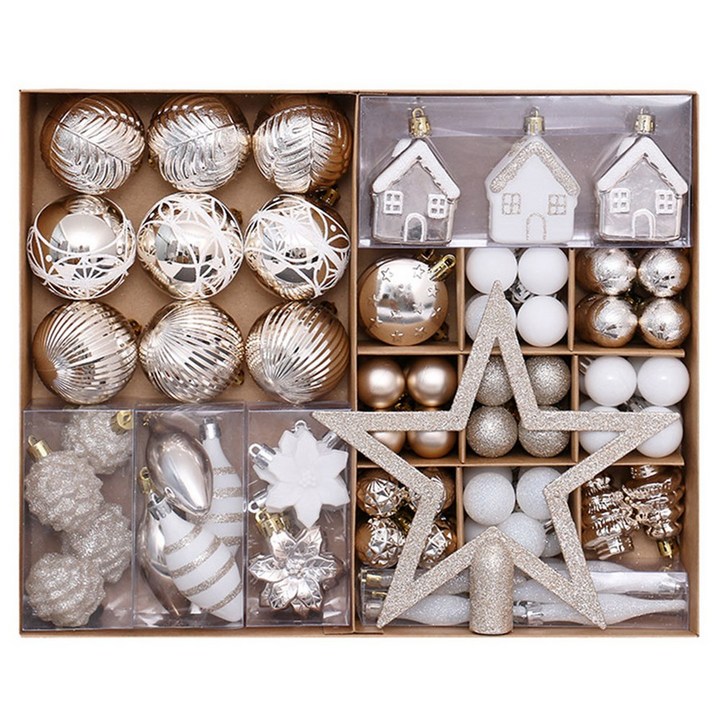 크리스마스 트리 장식볼 오너먼트 100p, E타입