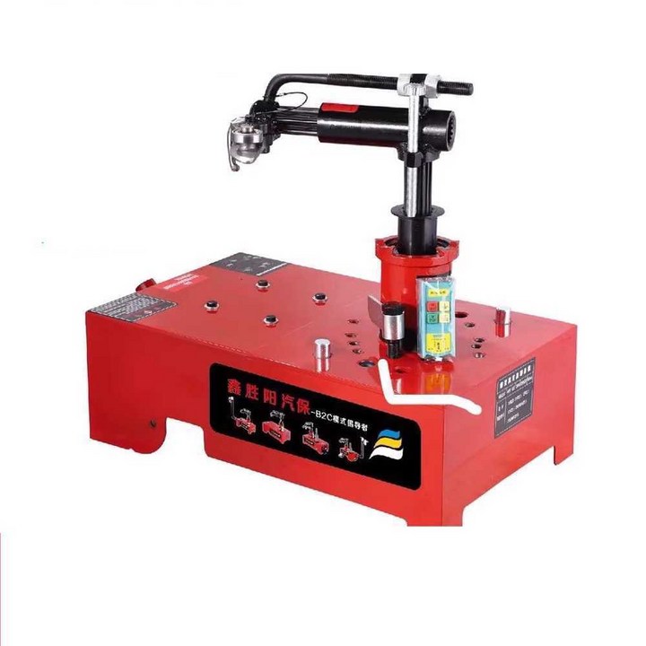 이동식 대형 휠분리기 거치대 유압 바퀴 탈착기 공기압 화물차 수리 펑크, 에어식 16인치22.5 풀, 1개