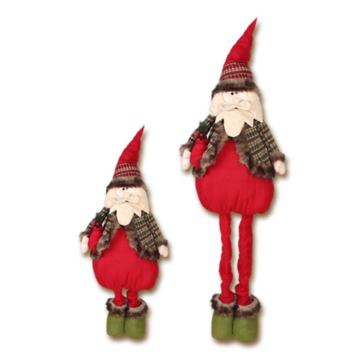 웰스트리 크리스마스 장식 키다리 볼레로 산타 인형, 단일상품, 키다리 볼레로 산타