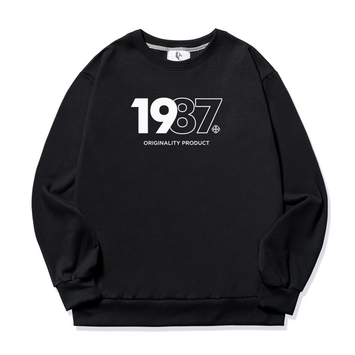 팀스핏 남성용 1987 오리지널리티 고중량 맨투맨 티셔츠