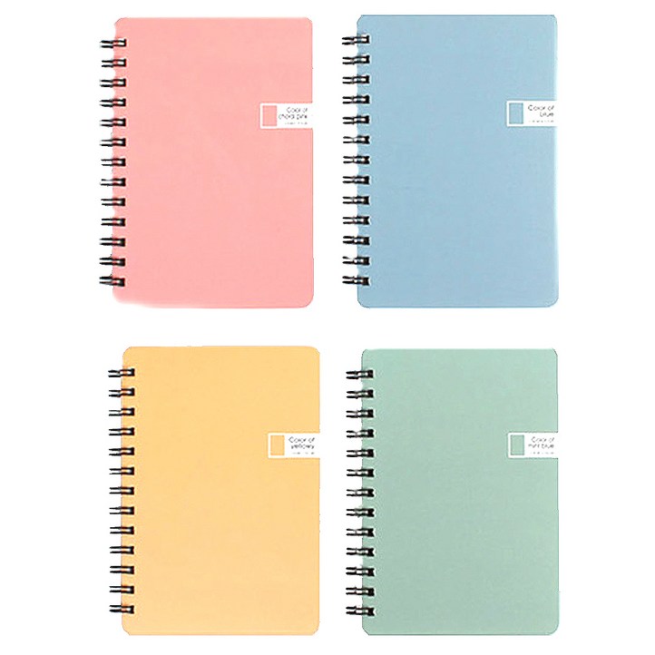 톡톡팬시 2000 CMYK 컬러 스프링 유선노트