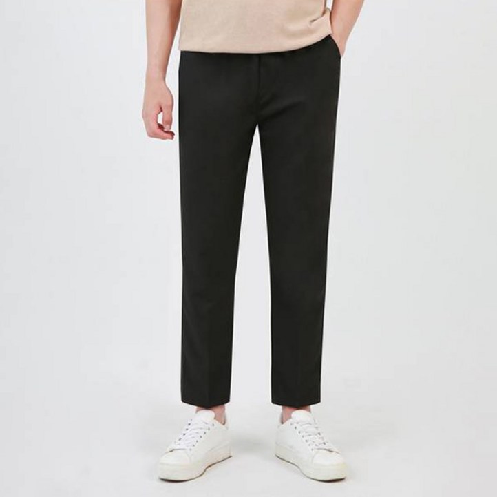 남성용 프리미엄 밴딩 슬랙스 9부 정장바지 P3008