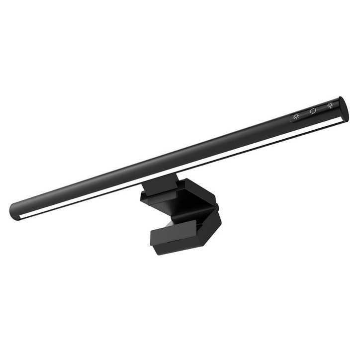 위니즈 터치식 원통헤드 모니터 LED조명 55cm WZTB300SA55B, 블랙, 1개