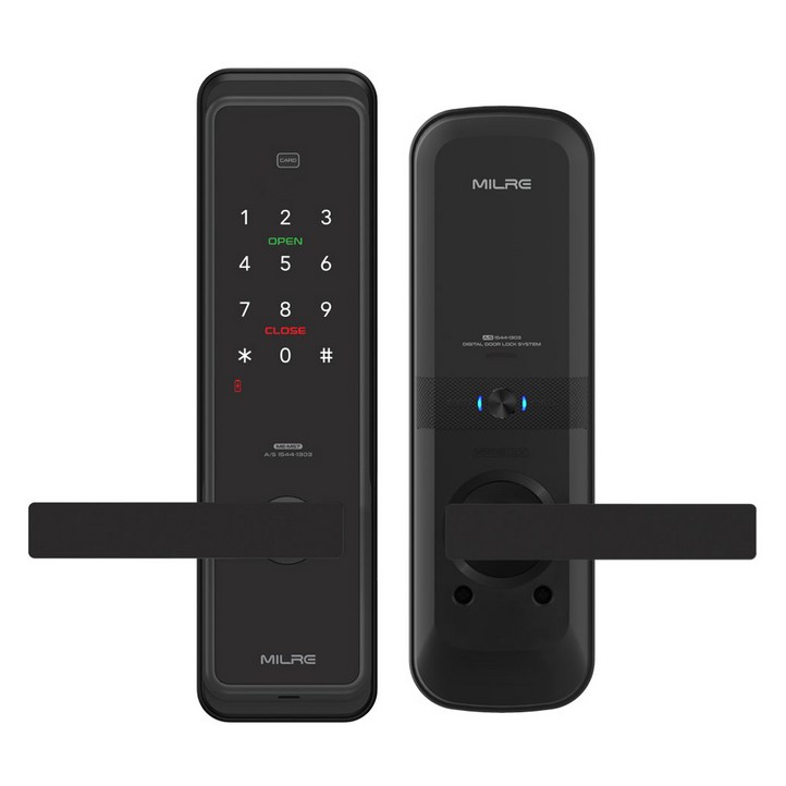 밀레시스텍 무타공 스마트 도어락 MEM57S, MEM57S, 방문설치