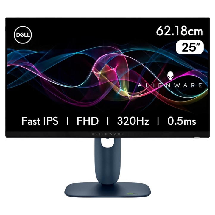 델 FHD 에일리언웨어 320Hz 0.5ms IPS 게이밍 모니터