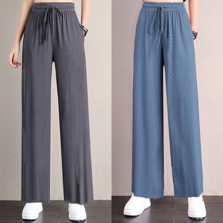 피어니스트 여성용 냉감 통기성 쿨 아이스 냉장고 바지 11 2장 세트