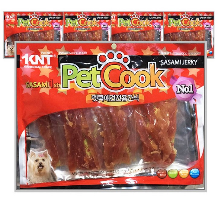 펫쿡 대용량 강아지육포 간식 300g, 300g 펫쿡 대용량 강아지육포 간식 300g, 300g